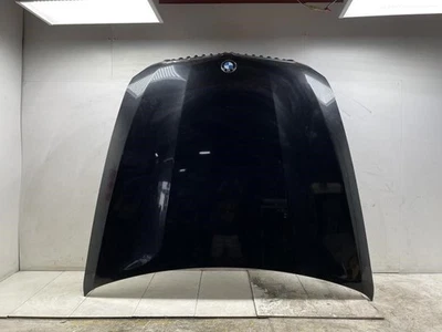 BMW X5 35iX 2011 capó delantero capó cubierta panel negro zafiro metálico OEM+ Foto 1 de 4