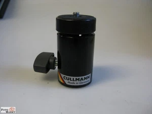 CULLMANN Trailer Ball Metal Tripod Head 1/4 Inch Thread (Made IN Germany) - Picture 1 of 2