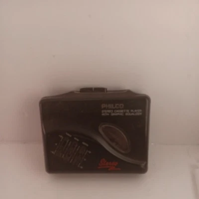 Reproductor de casete Philco 400K vintage con ecualizador gráfico baterías nuevas incluidas Foto 1 de 4