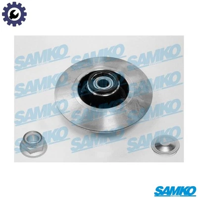 2x DISCO DE FRENO R1005PCA PARA RENAULT CLIO/III/Hatchback/Furgoneta/EURO/CAMPUS/Sportour Foto 1 de 4