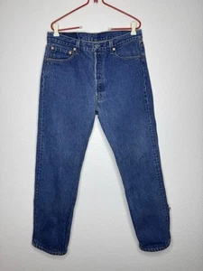 Vintage Levis 501XX STF Jeans Mens 33x29 USA 90’s Distressed #552 *See Pics* - Picture 1 of 18