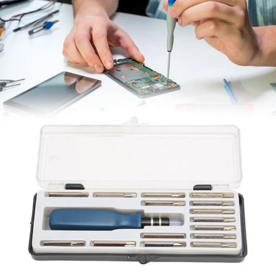 16 In 1 Small Screwdriver Set High Accuracy Steel Electronics Repair Tool K SG - Image 1 of 4