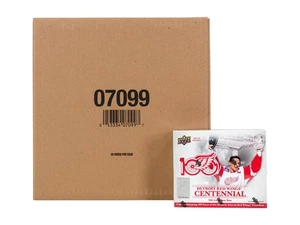 2025/26 UPPER DECK DETROIT RED WINGS CENTENNIAL HOCKEY BOX 20-SET CASE - Picture 1 of 6