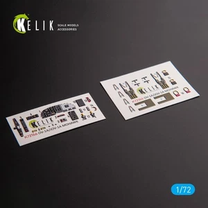 Grumman OV-1A / JOV-1A MOHAWK interior 3D Decals (for Clear Prop) 1:72 K72166 - Picture 1 of 7