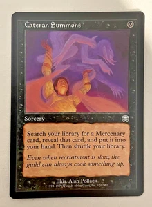 1x Cateran Summons Mercadian Masques MTG Magic the Gathering LP/NM - Picture 1 of 2