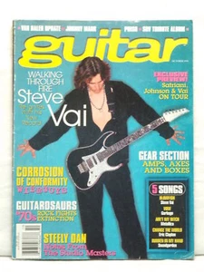 GUITAR MAGAZINE STEVE VAI VAN HALEN PHISH JOE SATRIANI STEELY DAN OCTOBER 1996! - Picture 1 of 1