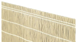 VERDELOOK Arella Raffy in polipropilene colore beige naturale 0,9x3m giardino - Foto 1 di 1