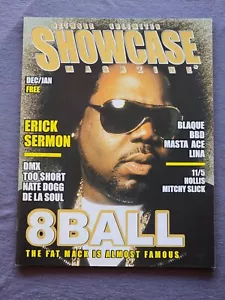 SHOWCASE Magazine Dec/Jan 2001. Double Cover - 8BALL, ERICK SERMON - Imagen 1 de 2