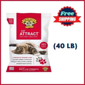 Cuccia per gatti agglomerata premium Dr. Elsey's attrae 99% senza polvere, 40 libbre - Foto 1 di 8