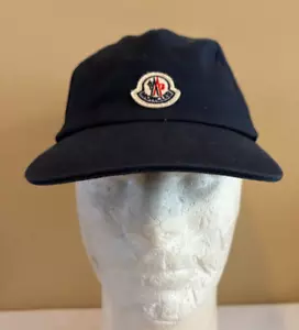 DESIGNER MONCLER NAVY BLUE EXTRA SMALL CAP - Picture 1 of 7