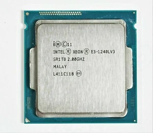Intel Xeon E3-1240L V3 2.0GHz 4 Core 8M Cach 25W LGA 1150 CPU Processor - Picture 1 of 1