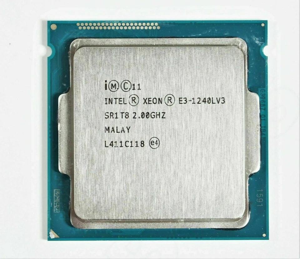 Intel Xeon E3-1240L V3 2.0GHz 4 Core 8M Cach 25W  LGA 1150 CPU Processor - Image 1 of 1