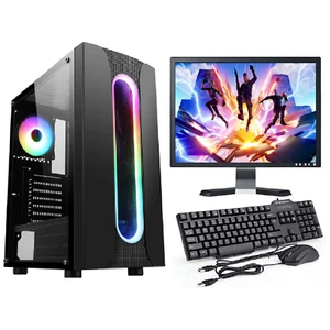 Gaming PC Intel Core i5 Computer 8GB RAM 1TB HDD Windows10 GT710 2GB CHEAP PC - Picture 1 of 10
