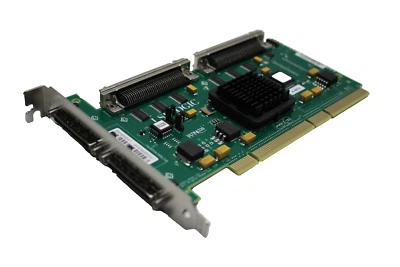 HP A6961-60111 PCI-X 64Bit Dual Channel LSI22320BCS-HP SCSI Adapter Mod Foto 1 de 3