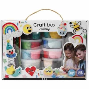 Juego de caja de regalo de modelado artesanal Creativ 98120 Foam Clay® y Silk Clay® - Imagen 1 de 2