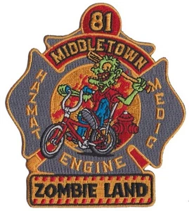 Middletown, OH Engine 81 Zombie Land Haz Mat Fire Patch NEW - Picture 1 of 1