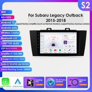 8Core for Subaru Outback Legacy 2015-18 JOYING Android 12 CarPlay Radio GPS Navi - Imagen 1 de 24
