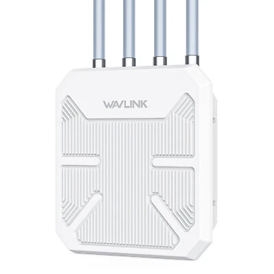 Outdoor WLAN Verstärker WiFi 6 AX1800 WiFi Dualband Repeater IP67 wasserdicht - Bild 1 von 4