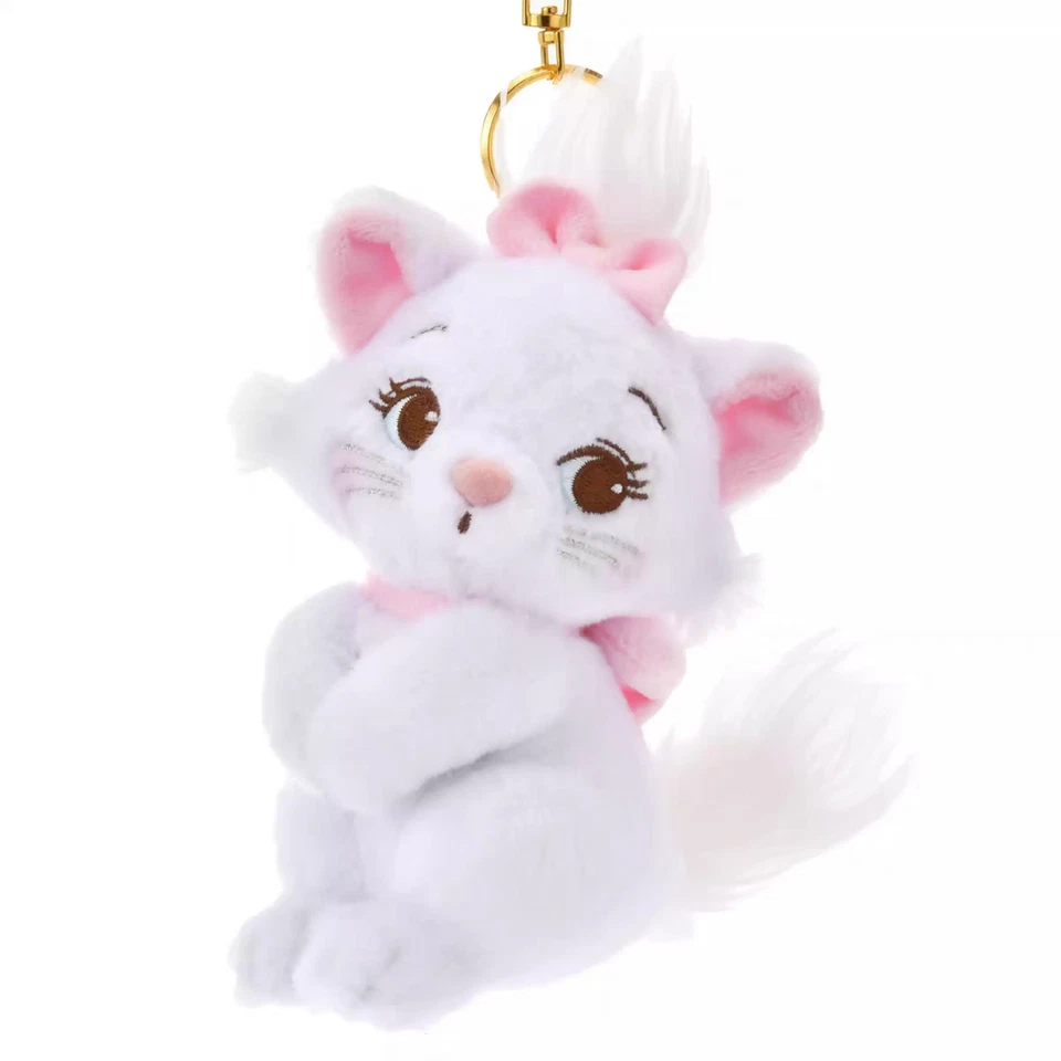 2025 Authentic Disney Marie Cat Plush Keychain Doll Shanghai Disneyland - Image 1 of 1