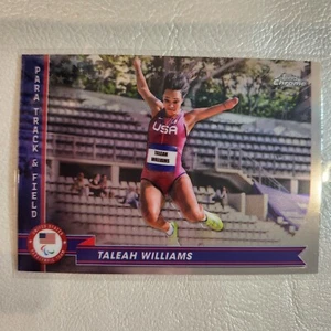 2024 Topps Chrome U.S Olympics Taleah Williams #183 - Picture 1 of 2