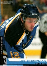 Lee Stempniak 2005-06 St. Louis Blues Wehrenberg Theatres
