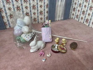 Dollhouse Easter accessories 1:12 scale - Picture 1 of 6