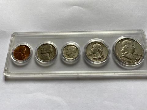 1954-D Year Set Circulated Cover