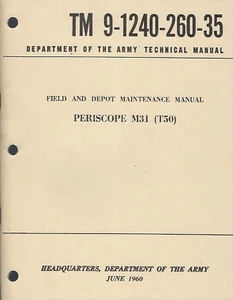 Historical book for Periscope M31 (T50), Field and Depot Maintenance - Picture 1 of 1