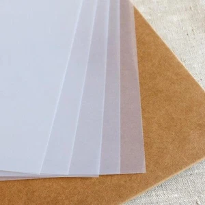 100 Sheets,Inkjet Printer Waterproof Milky Transparency Clear Film,11 x 17 In - Picture 1 of 15