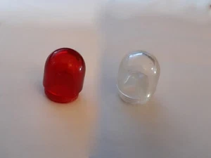 1 NOS Vintage DIALCO RED CLEAR Beehive lens dash light Choose one - Picture 1 of 8