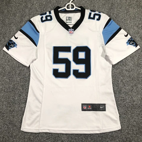 Nike NFL On Field Carolina Panthers Jersey Luke Kuechly #59 Youth L Large Cover