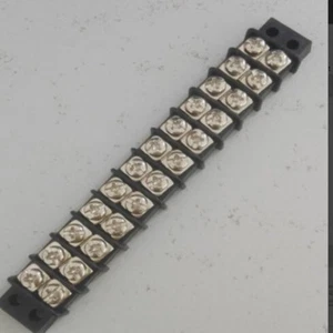 1 pz blocco barriera terminale 12 posizioni 30 A 600 V resistente alta qualità - Foto 1 di 1