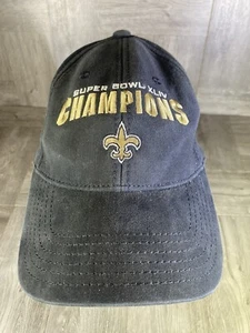 Mütze Kappe New Orleans Saints Super Bowl XLIV 2010 Champions schwarz Einheitsgröße  - Bild 1 von 7