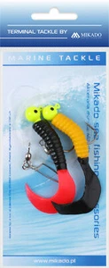 MIKADO montaje de bacalao bacalao estante de mar sistema de pilks amarillo negro rojo / #1/0 - Imagen 1 de 1