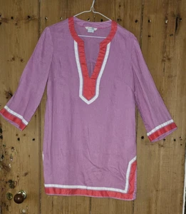 Boden Linen shift dress size 8 Pink - Picture 1 of 2