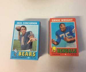 1971 Topps Football Singles You Pick