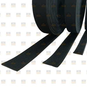 6mm Fine Ribbed Rubber Matting Roll Fluted Anti Slip - Various Widths & Lengths - Picture 1 of 4