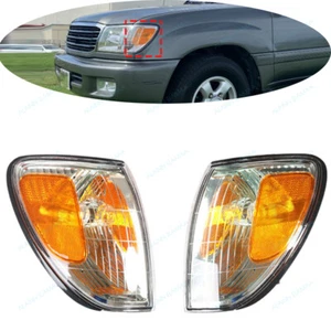 Pair Front Side Turn Signal Corner Light ASSY l Fit For Lexus LX470 1998-2007 - Picture 1 of 11