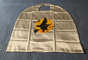 Kids 3-9 NEW Halloween FLYING WITCH ~ Dress Up Cosplay CAPE Cloak ~ WHITE ~ C - Picture 1 of 13