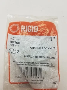 Halex Conduit Locknut 2" 96196  #7717 - Picture 1 of 3