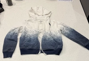 Abercrombie Kids Gray Hooded Hoodie Zip up sweatshirt 9/10 - Picture 1 of 7
