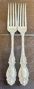 Wallace Lucerne Sterlingsilber 2 Gabeln 7" Silberbesteck - Bild 1 von 3