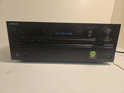 Onkyo receiver TX-NR737 7.2-Channel Net A/V surround sound movies games/tv VIDEO - Image 1 of 4