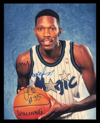 Jerry "Ice" Reynolds Autographed Signed 8x10 Photo Orlando Magic - Image 1 of 2
