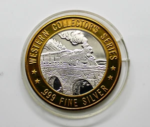 Bally's Saloon & Gambling Tunica Mississippi Gaming Token .999 Silber Zug - Bild 1 von 2