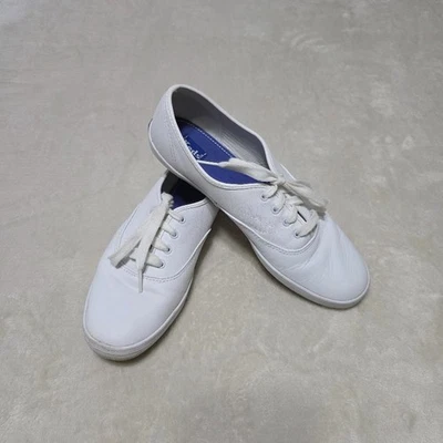 Keds Womens Champion Originals Lace Up White Size 8.5M WH45750M Leather Sneakers - Image 1 of 4