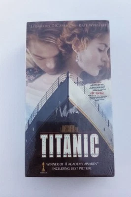 Titanic (VHS 1997 2-Tape Set Factory Sealed) - Image 1 of 4