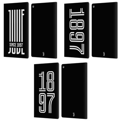 OFFICIAL JUVENTUS FOOTBALL CLUB HERITAGE LEATHER BOOK CASE FOR AMAZON FIRE - Image 1 of 4