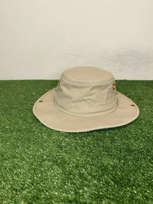 Vintage TIlley Hat cap 7 1/8 wanderer tan breathable outdoor water repellant - Image 1 of 4