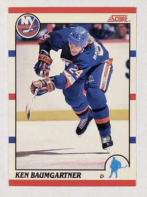 1990-91 Score Canadian #265 Ken Baumgartner RC - Image 1 of 2